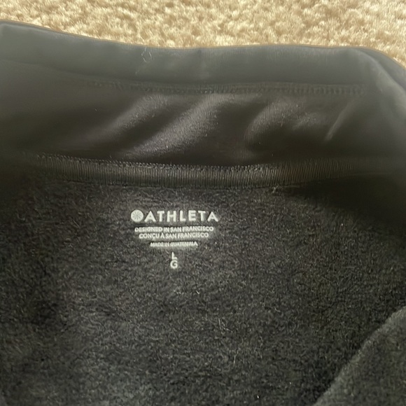 Athleta altitude polartec half zip sweatshirt brand new with tags size large - Picture 4 of 6